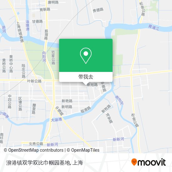 泖港镇双学双比巾帼园基地地图