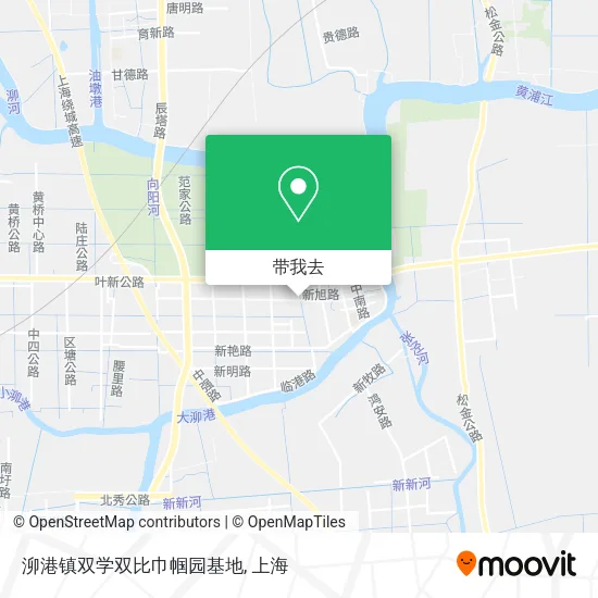 泖港镇双学双比巾帼园基地地图