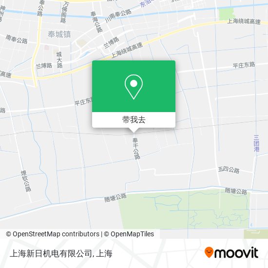 上海新日机电有限公司地图