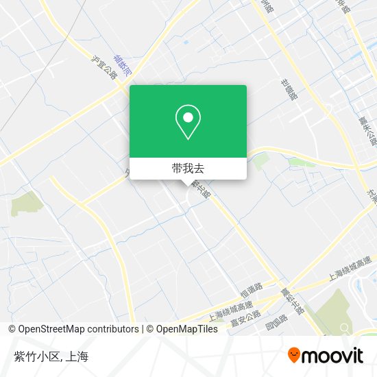 紫竹小区地图