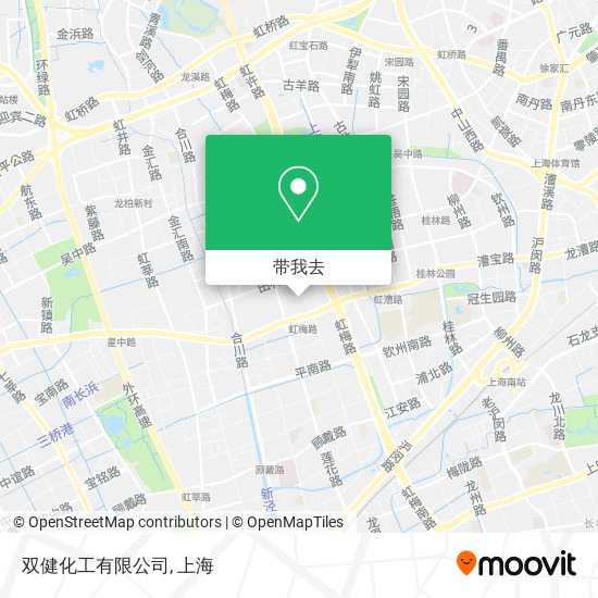 双健化工有限公司地图