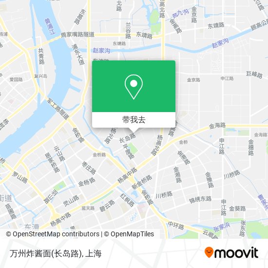 万州炸酱面(长岛路)地图