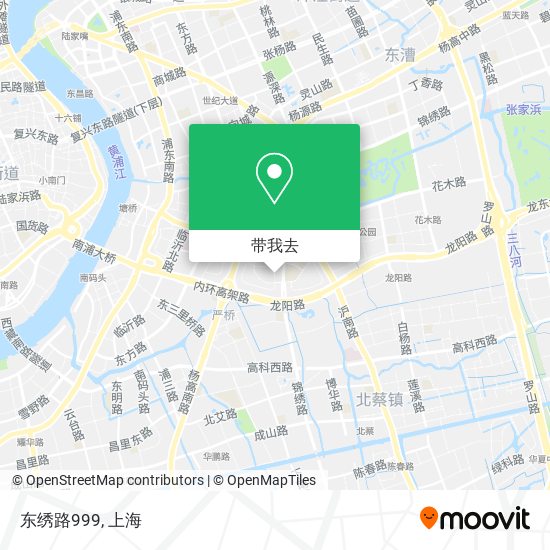 东绣路999地图