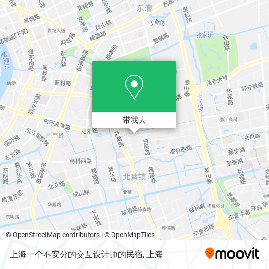上海一个不安分的交互设计师的民宿地图