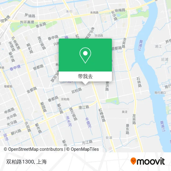 双柏路1300地图