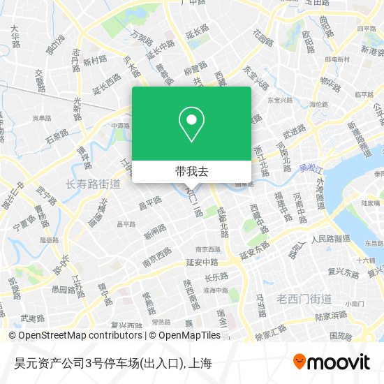 昊元资产公司3号停车场(出入口)地图