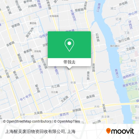 上海醒吴废旧物资回收有限公司地图