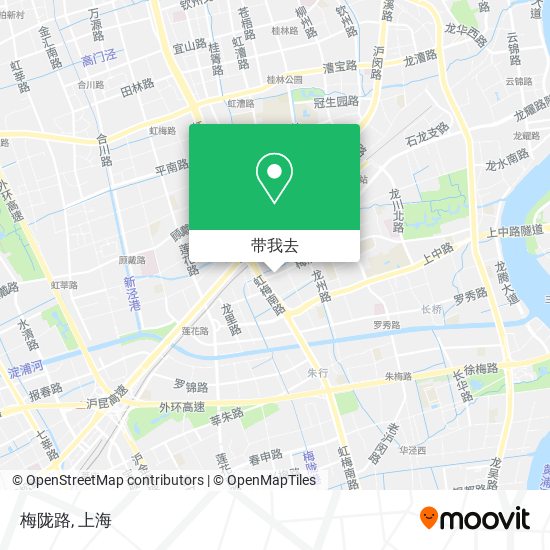 梅陇路地图