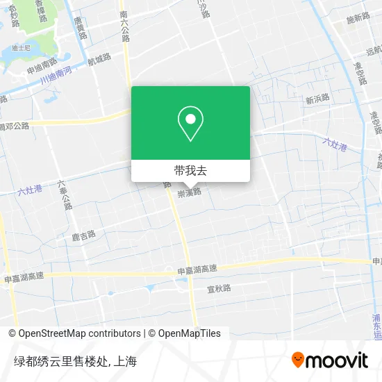 绿都绣云里售楼处地图