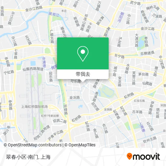 翠春小区-南门地图