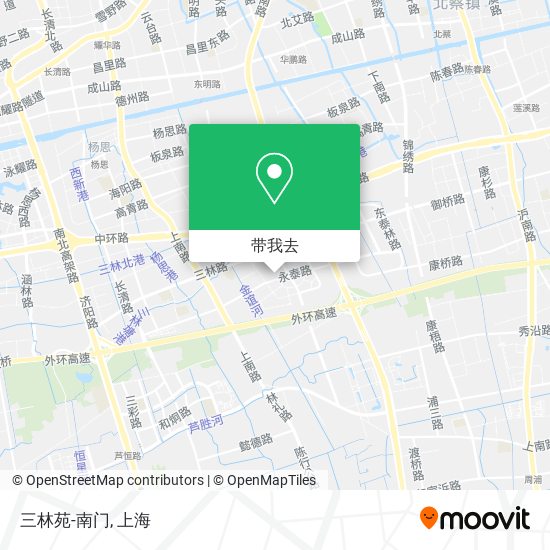 三林苑-南门地图