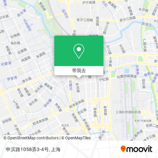 申滨路1058弄3-4号地图