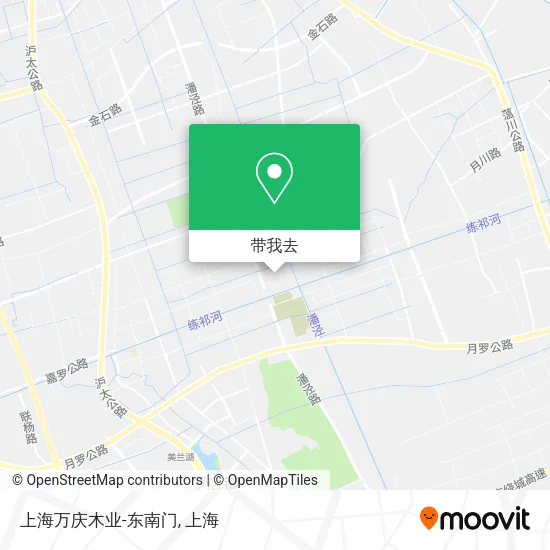 上海万庆木业-东南门地图
