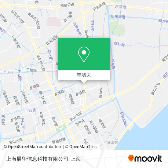 上海展玺信息科技有限公司地图