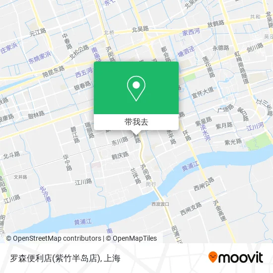 罗森便利店(紫竹半岛店)地图