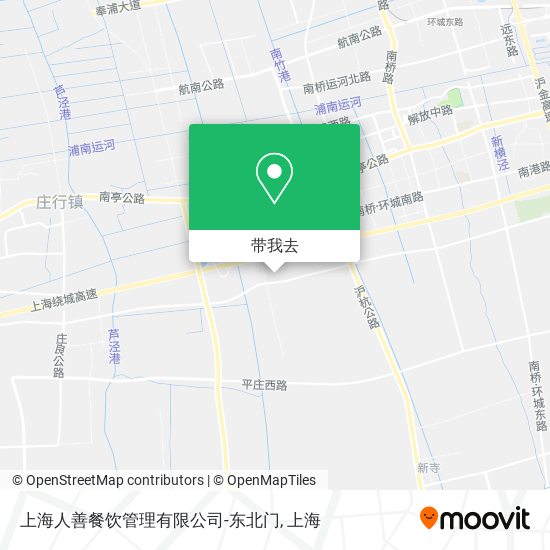 上海人善餐饮管理有限公司-东北门地图