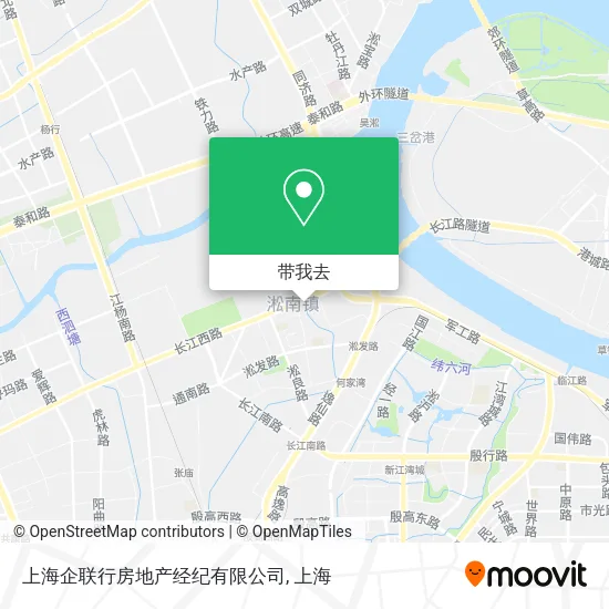 上海企联行房地产经纪有限公司地图