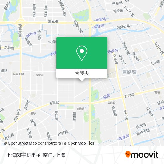 上海闵宇机电-西南门地图