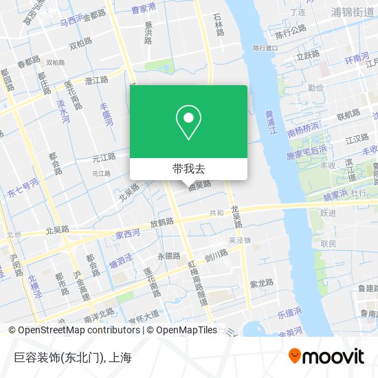 巨容装饰(东北门)地图