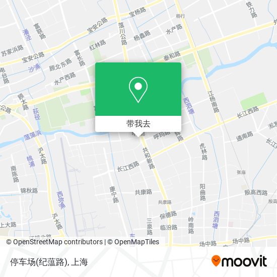 停车场(纪蕰路)地图