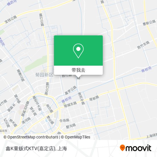 鑫K量贩式KTV(嘉定店)地图
