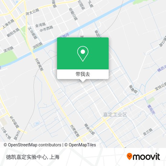 德凯嘉定实验中心地图