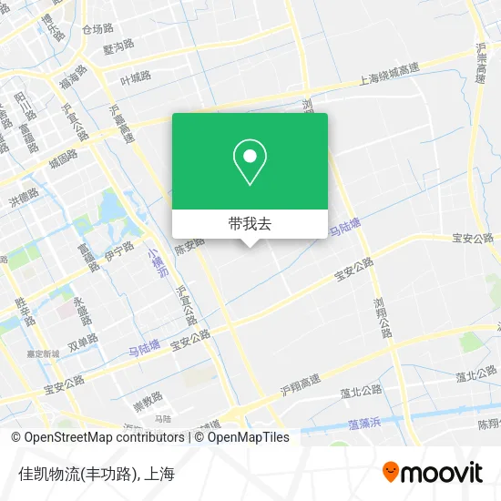 佳凯物流(丰功路)地图