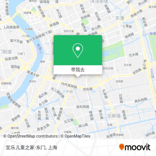 宜乐儿童之家-东门地图