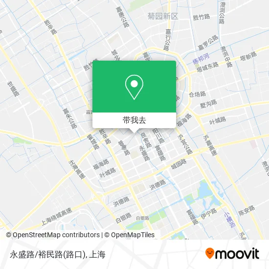 永盛路/裕民路(路口)地图