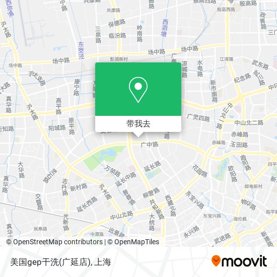 美国gep干洗(广延店)地图