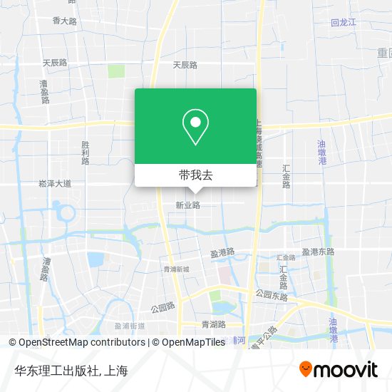 华东理工出版社地图
