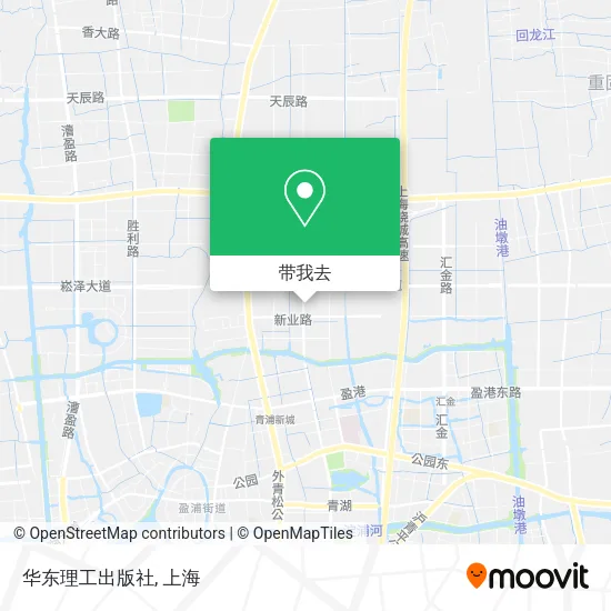 华东理工出版社地图