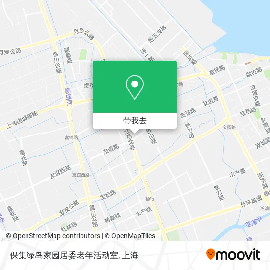 保集绿岛家园居委老年活动室地图