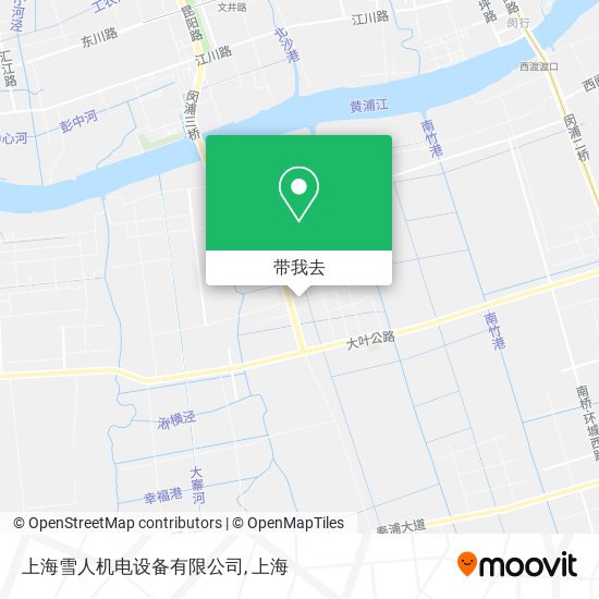 上海雪人机电设备有限公司地图