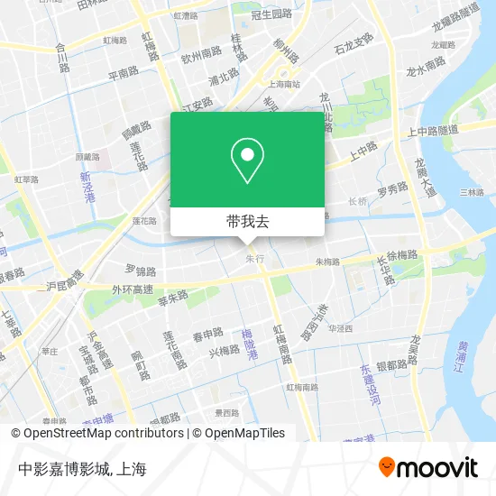 中影嘉博影城地图