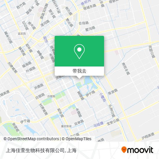 上海佳萱生物科技有限公司地图