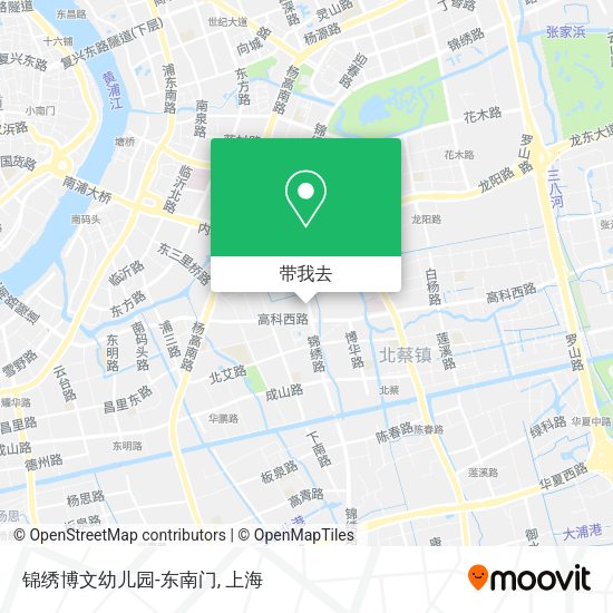 锦绣博文幼儿园-东南门地图
