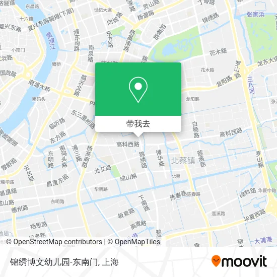 锦绣博文幼儿园-东南门地图