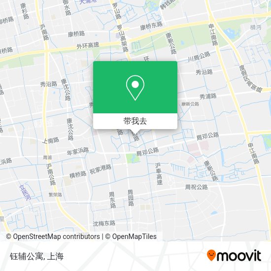 钰辅公寓地图