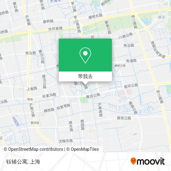 钰辅公寓地图