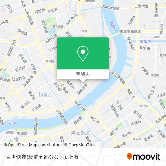 百世快递(杨浦五部分公司)地图