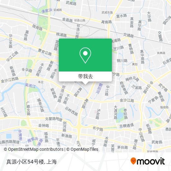 真源小区54号楼地图