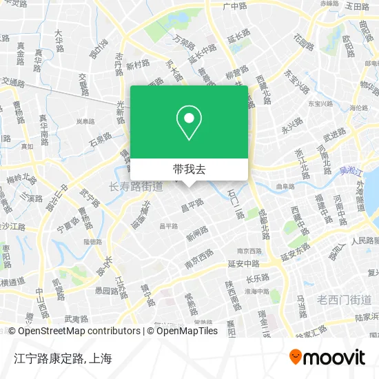 江宁路康定路地图