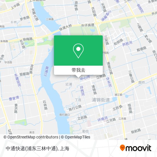 中通快递(浦东三林中通)地图