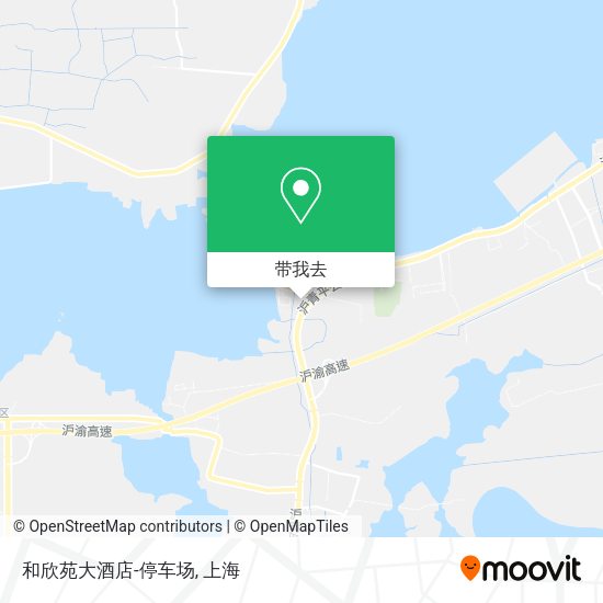 和欣苑大酒店-停车场地图