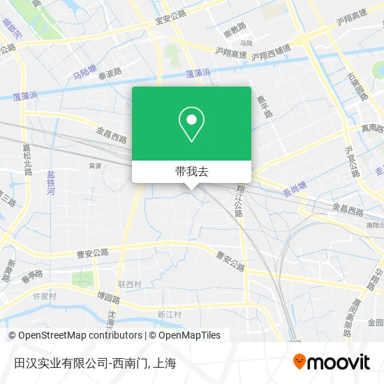 田汉实业有限公司-西南门地图