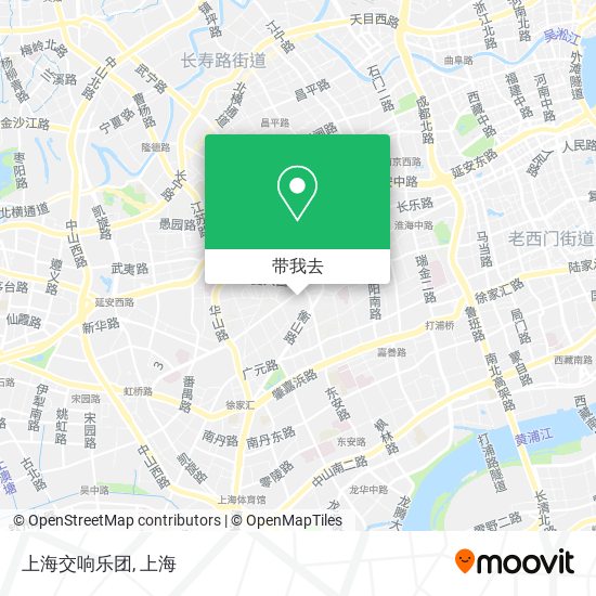 上海交响乐团地图