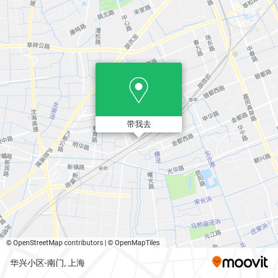 华兴小区-南门地图
