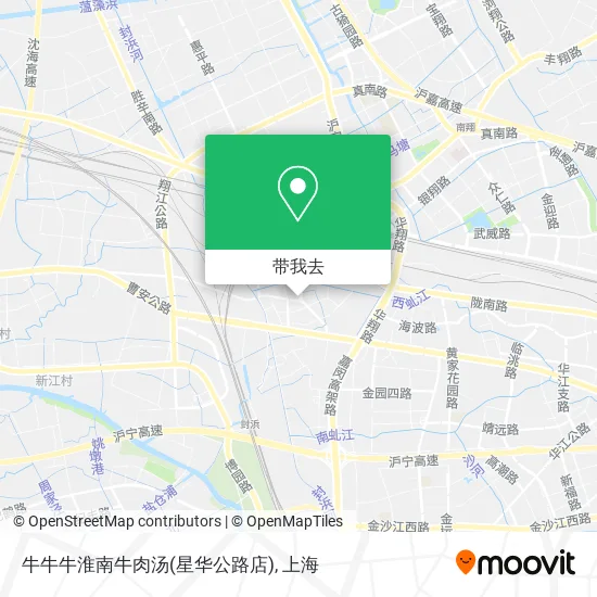 牛牛牛淮南牛肉汤(星华公路店)地图