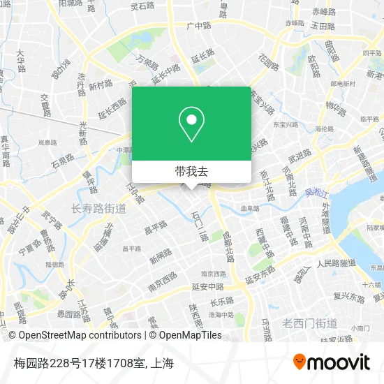 梅园路228号17楼1708室地图